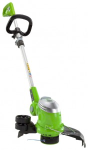 trimmer Greenworks 21277 230V 30cm Deluxe Characteristics, Photo
