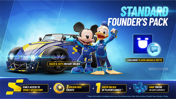 Disney Speedstorm - Standard Bundle Steam Account, 25.86 usd