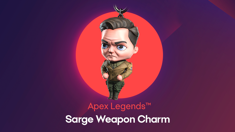 Apex Legends - Sarge Weapon Charm DLC XBOX One / Xbox Series X|S CD Key, 1.68 usd