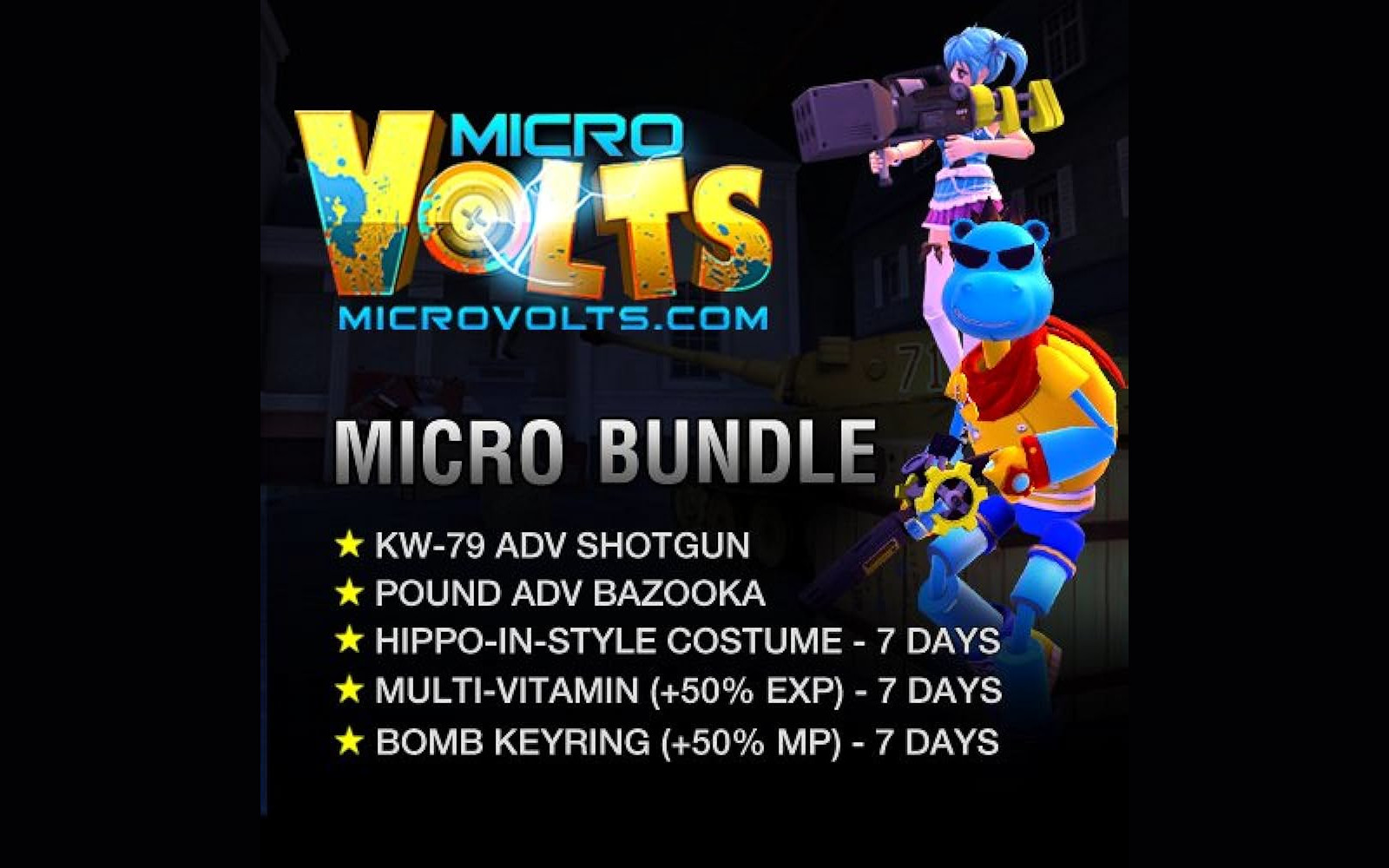 MicroVolts Surge - Micro Bundle DLC Steam Gift, 112.98 usd