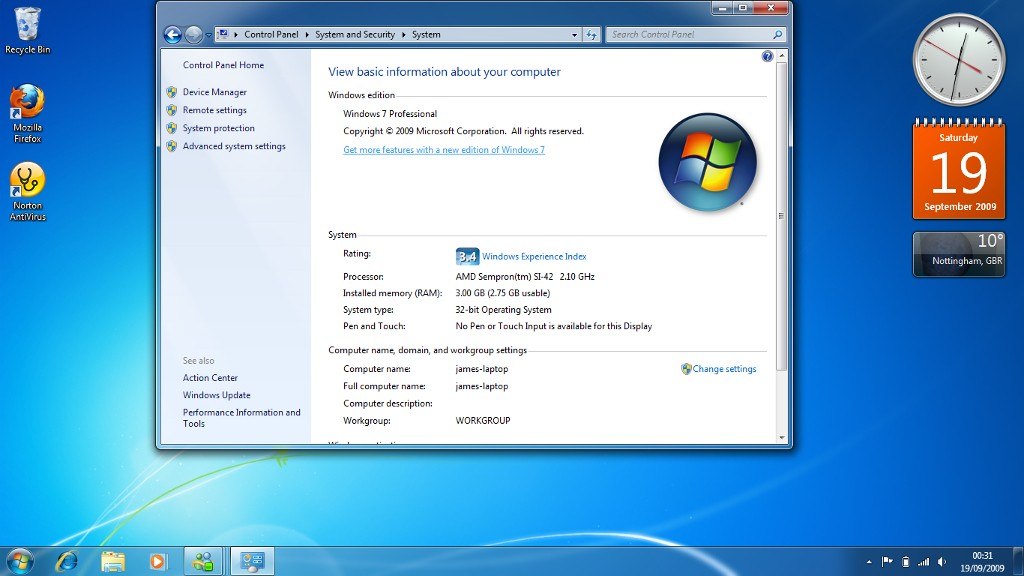 Windows 7 Home Basic OEM Key, 19.76 usd