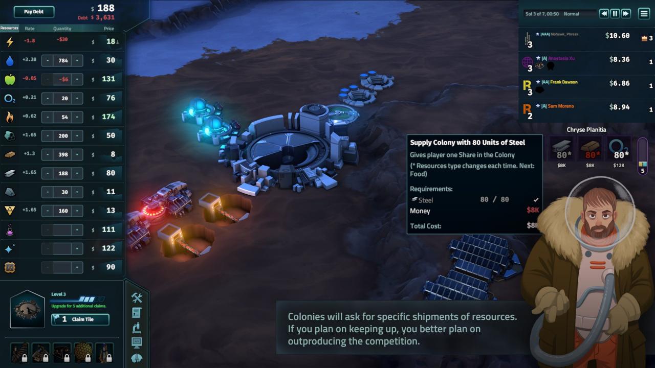 Offworld Trading Company - The Patron and the Patriot DLC Steam CD Key, 4.27 usd