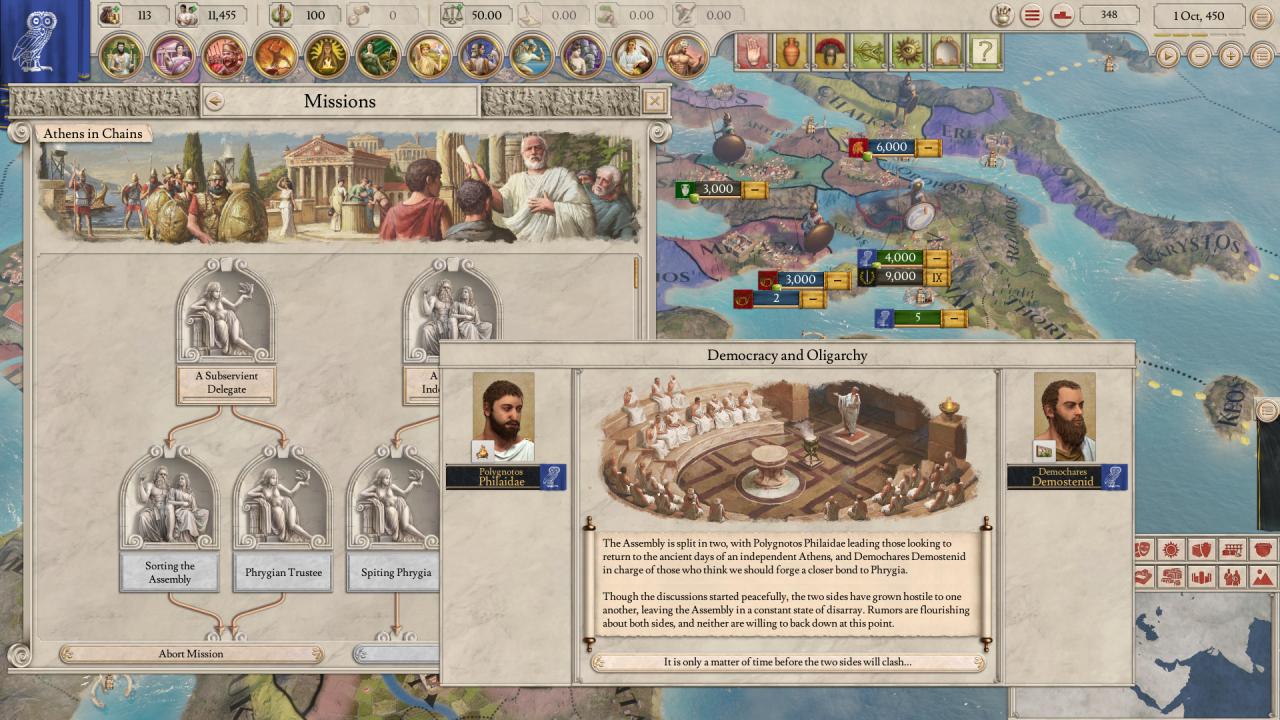Imperator: Rome - Magna Graecia Content Pack DLC EU Steam Altergift, 5.38 usd