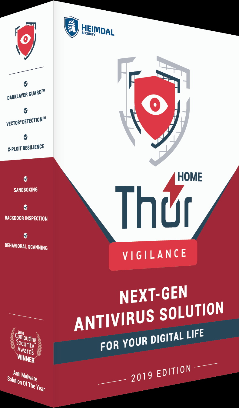 THOR Vigilance Home - Antivirus (1 year / 3 PCs), 18.36 usd