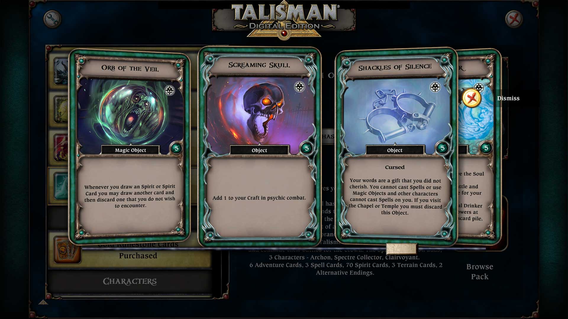 Talisman - The Realm of Souls Expansion DLC Steam CD Key, 2.16 usd