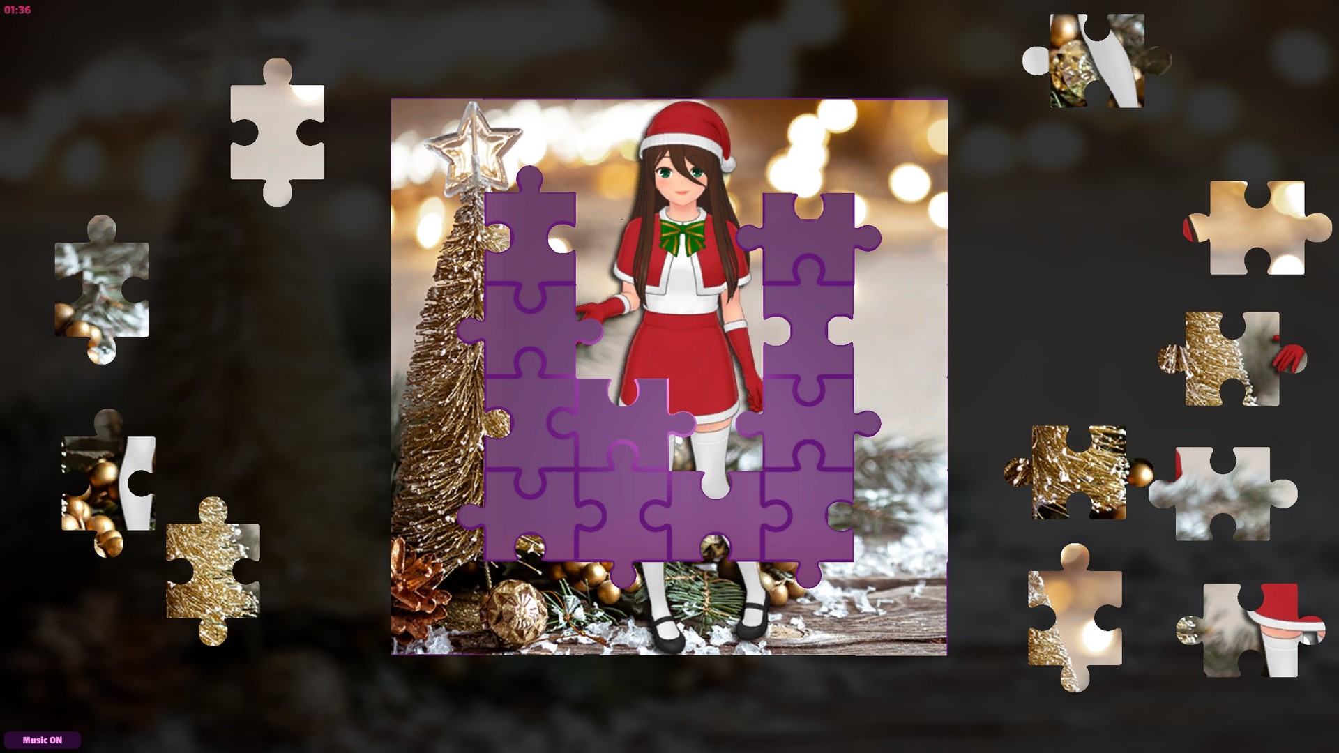 Anime Jigsaw Girls - Christmas Steam CD Key, 0.18 usd