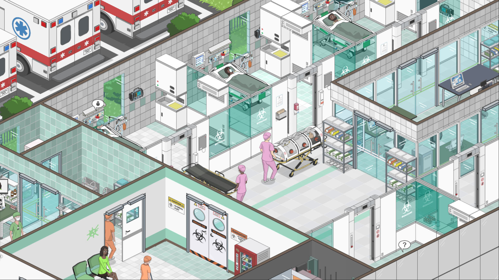 Project Hospital - Department of Infectious Diseases DLC EU Steam Altergift, 5.38 usd