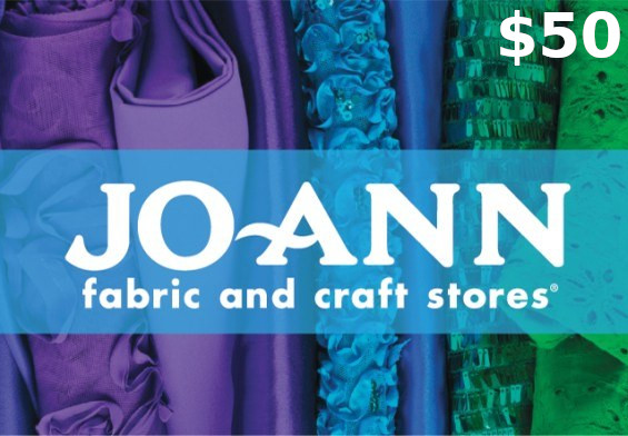 JoAnn Fabrics $50 Gift Card US, 58.38 usd