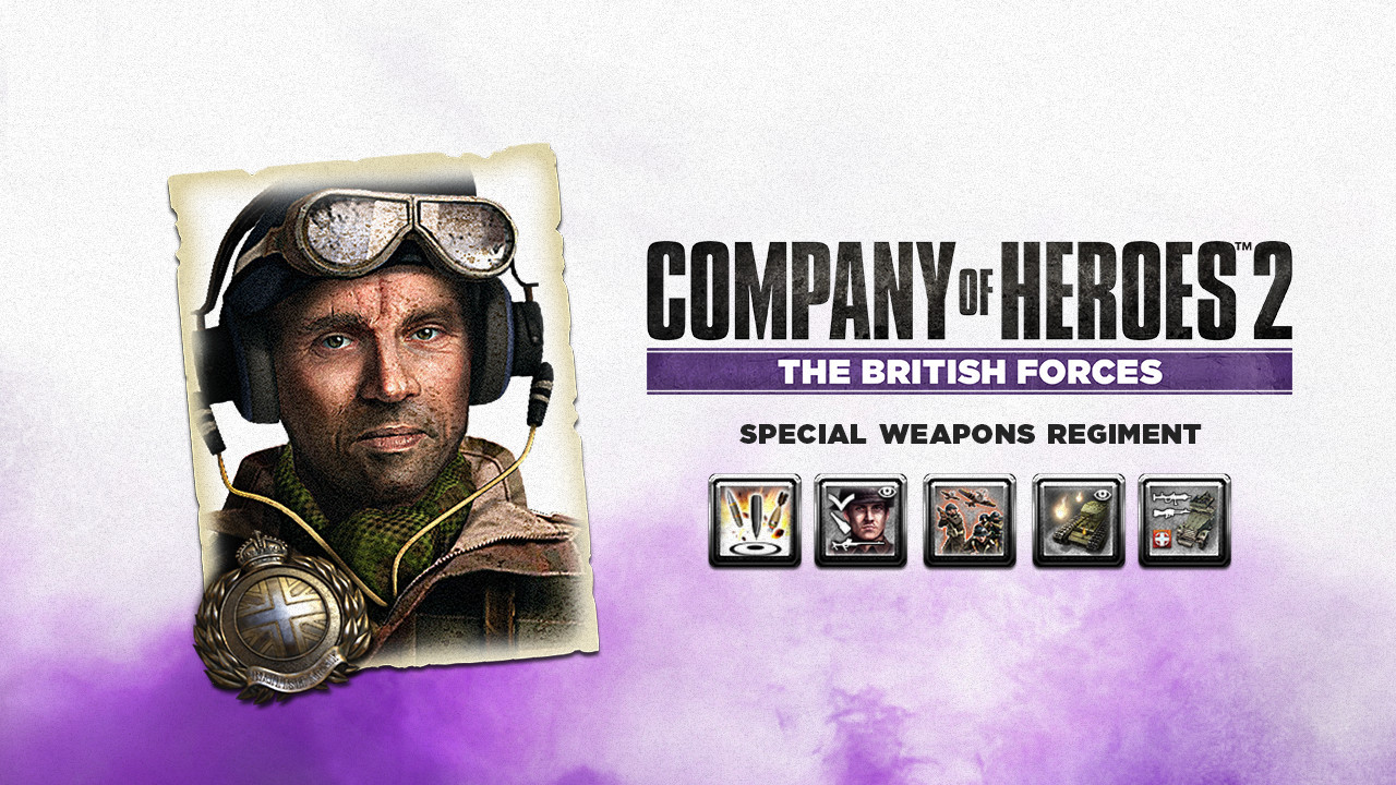 Company of Heroes 2 - British Commander: Special Weapons Regiment DLC Steam CD Key, 3.39 usd