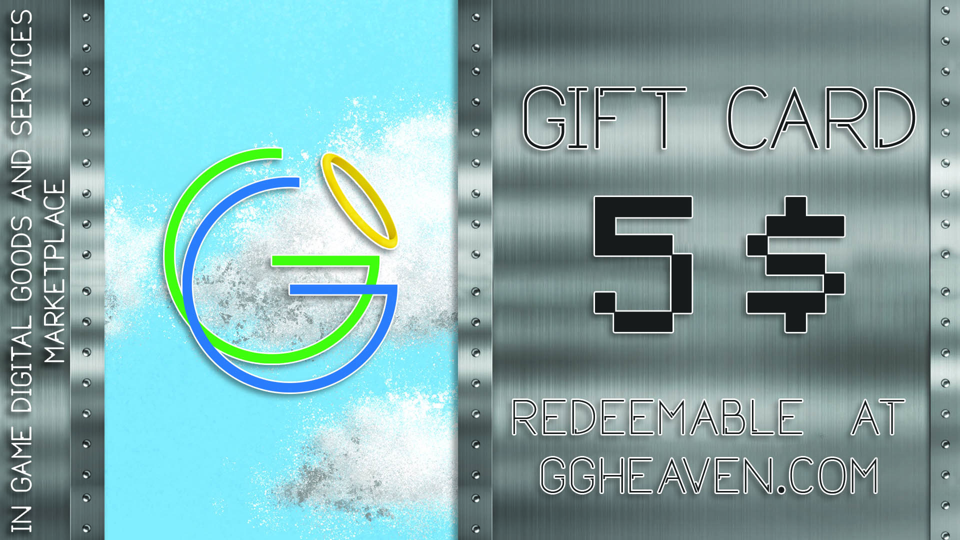 GGHeaven.com 5$ Gift Card, 6.27 usd