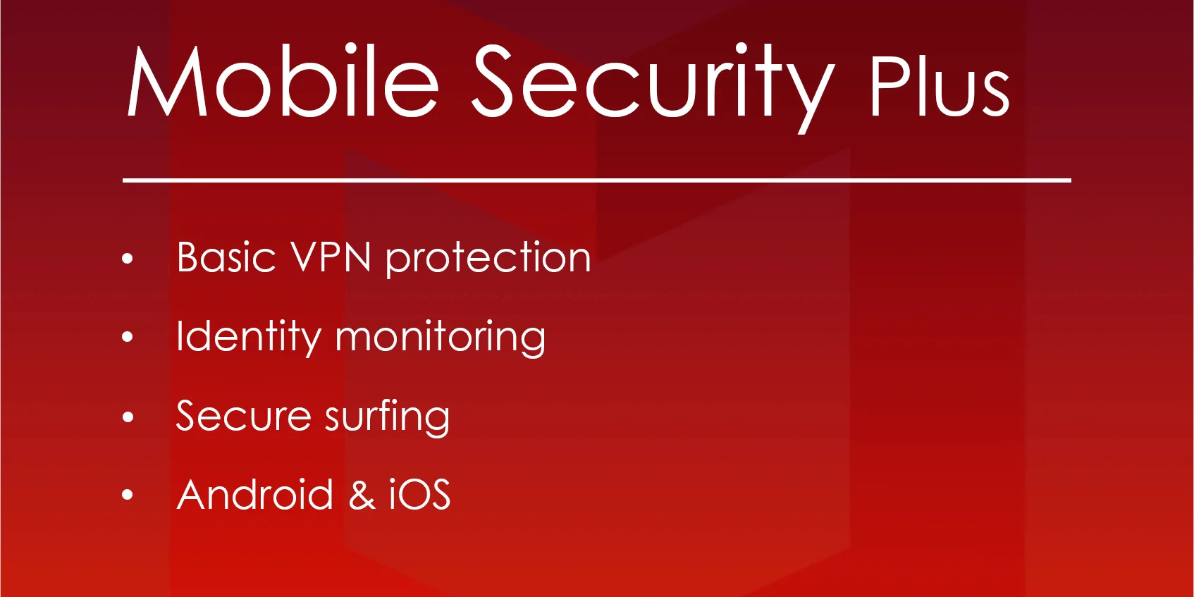 McAfee Mobile Security Plus VPN Key (1 Year / Unlimited Devices), 6.75 usd